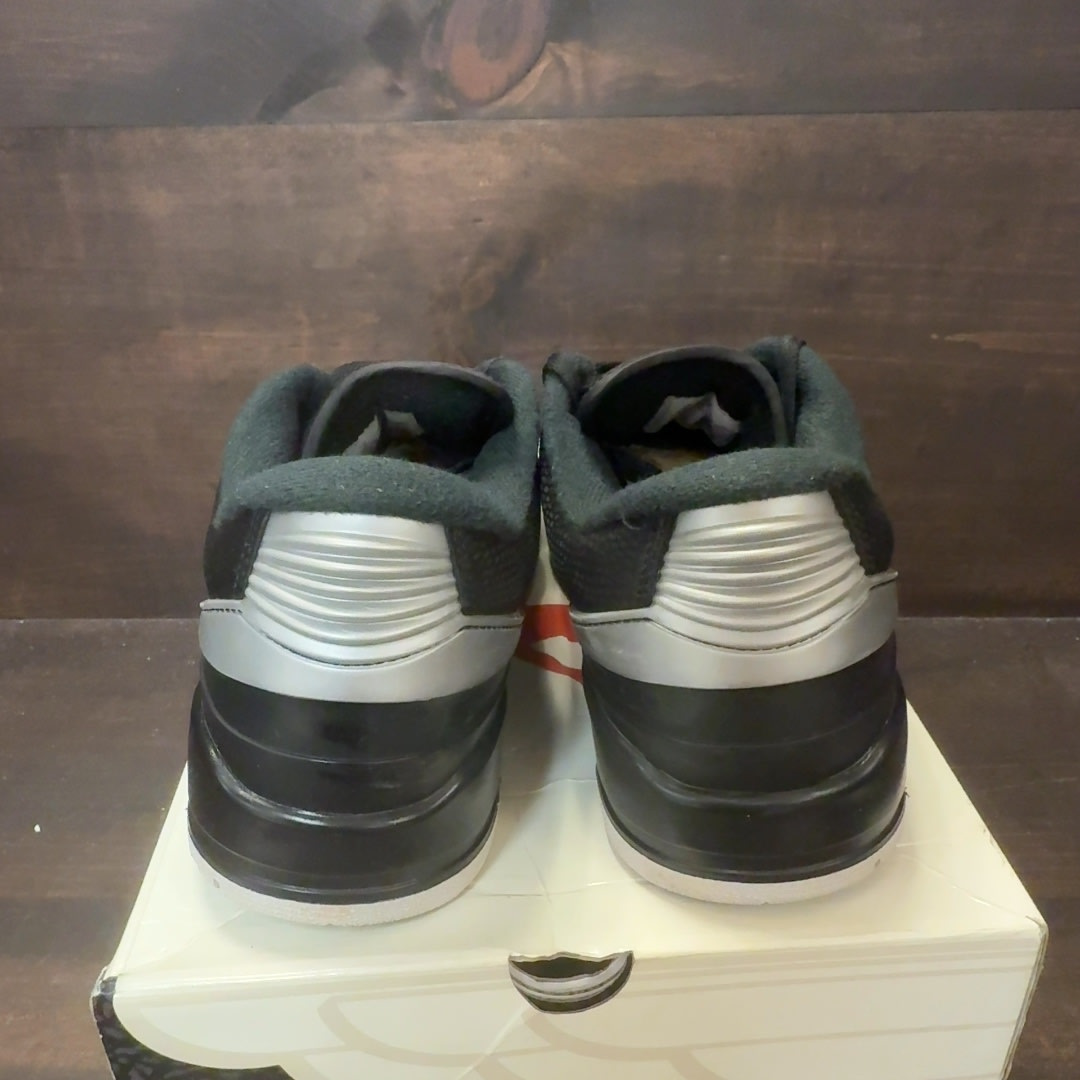 Jordan 2/3 Black Metallic Silver - Image 4
