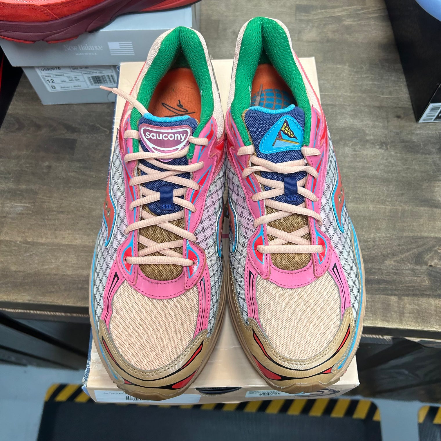 Jae Tips To Do List Tan Saucony ProGrid Omni 9 (USED)