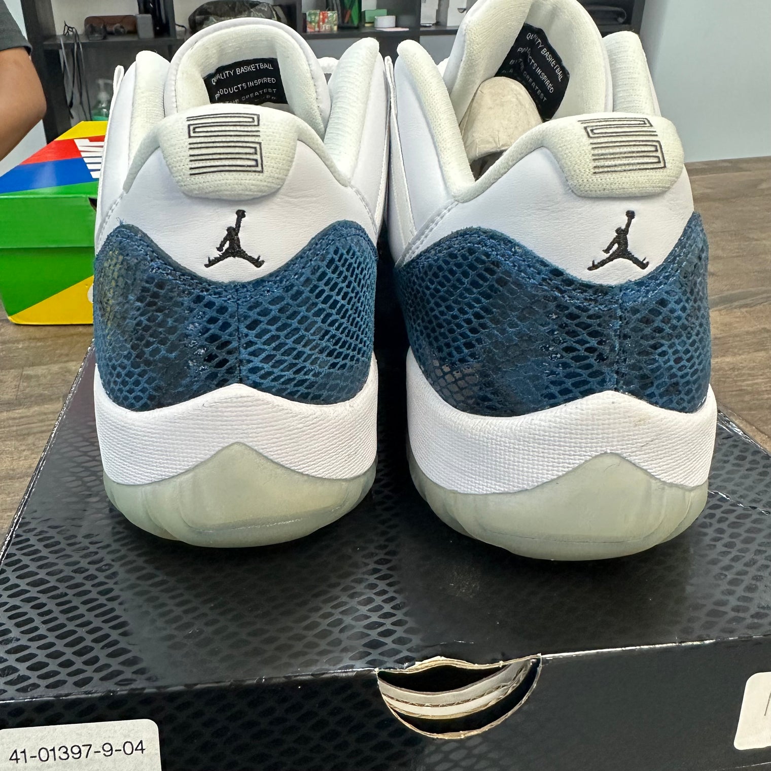 Snake Navy Jordan 11 Retro Low (2019) (USED)