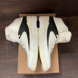 Jordan 2 Retro Sail Black (Women's) Size 11W (Pre-Owned) - Image 4