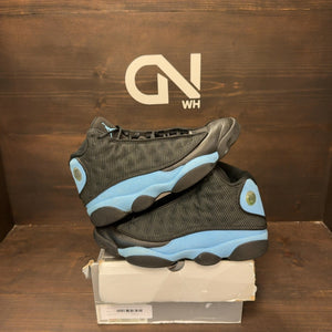 Jordan 13 Retro Black University Blue Size 10.5 (Pre-Owned) - Image 1