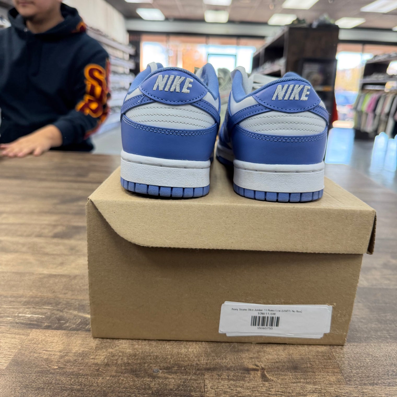 Nike Dunk Low Polar Blue (USED, No Box)