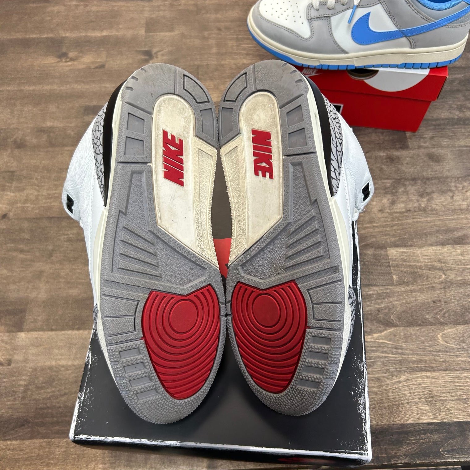 Jordan 3 Retro White Cement Reimagined (US 7.5) (USED)