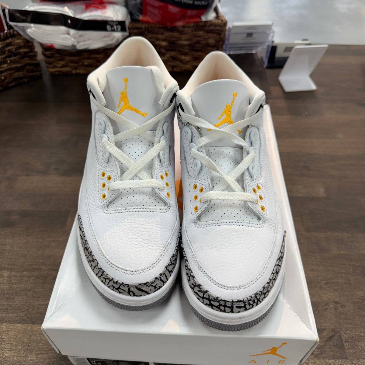 Jordan 3 Retro Laser Orange (Women's) - Image 3