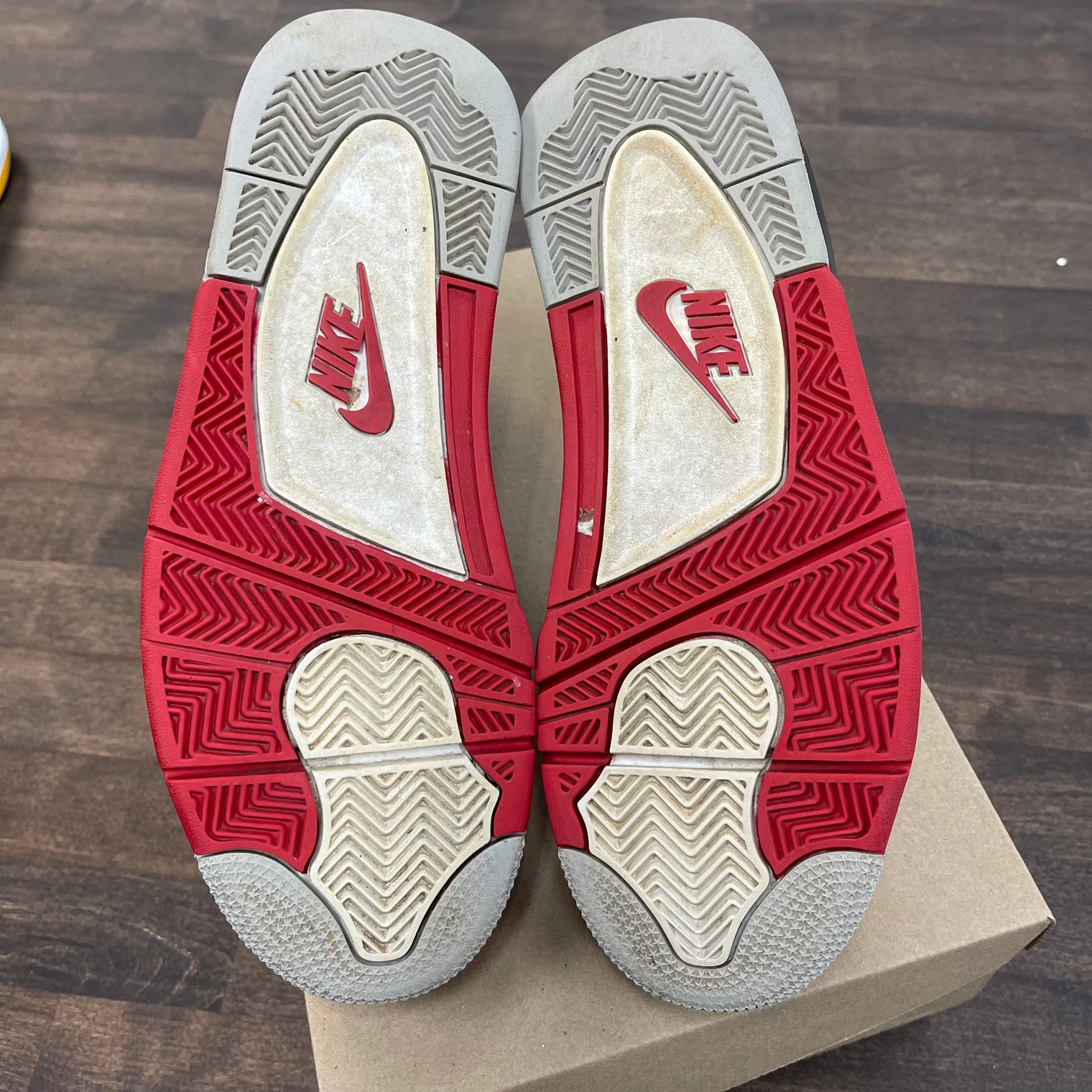 Fire Red Jordan 4 (USED, No Box)
