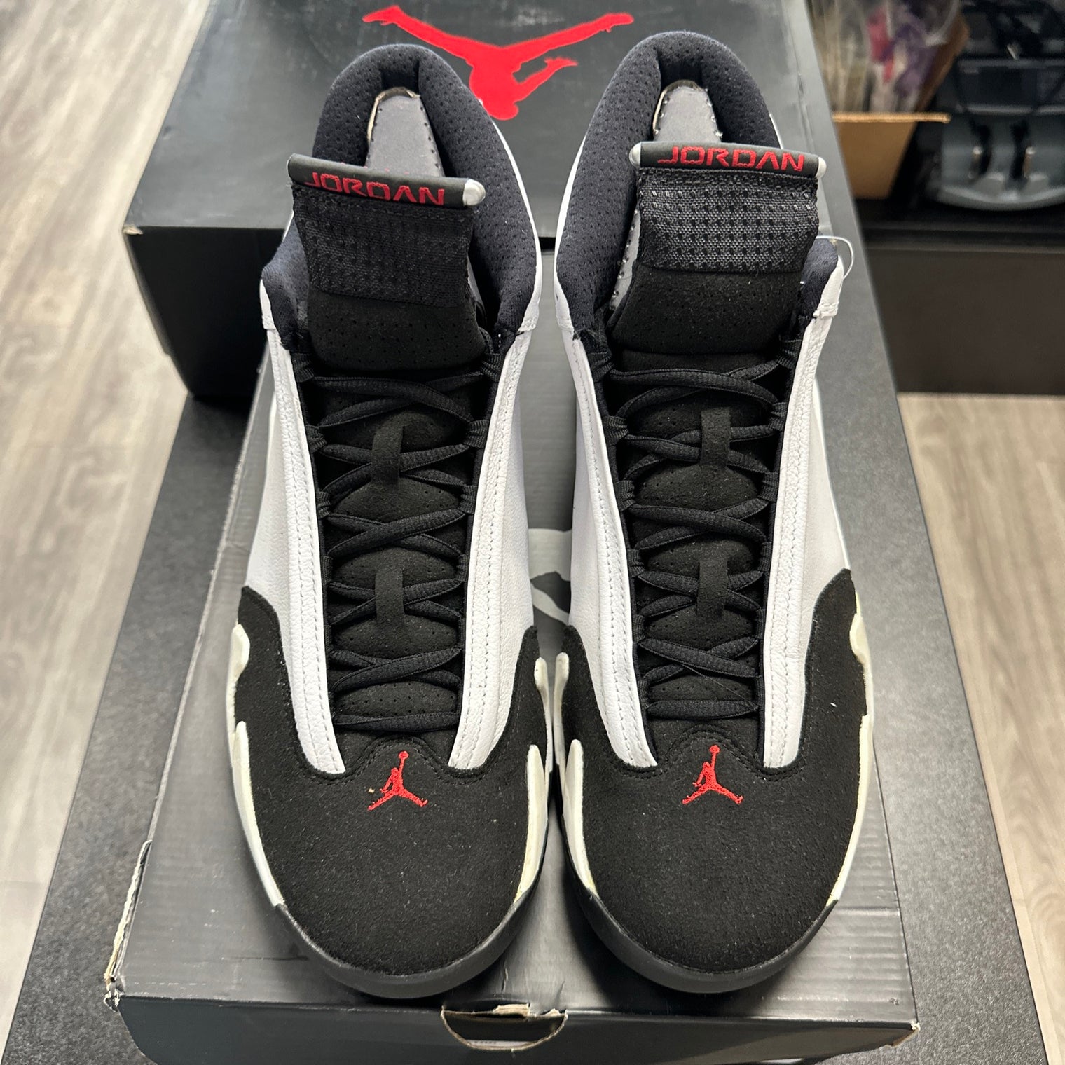 Jordan 14 Black Toe 2014 (USED)