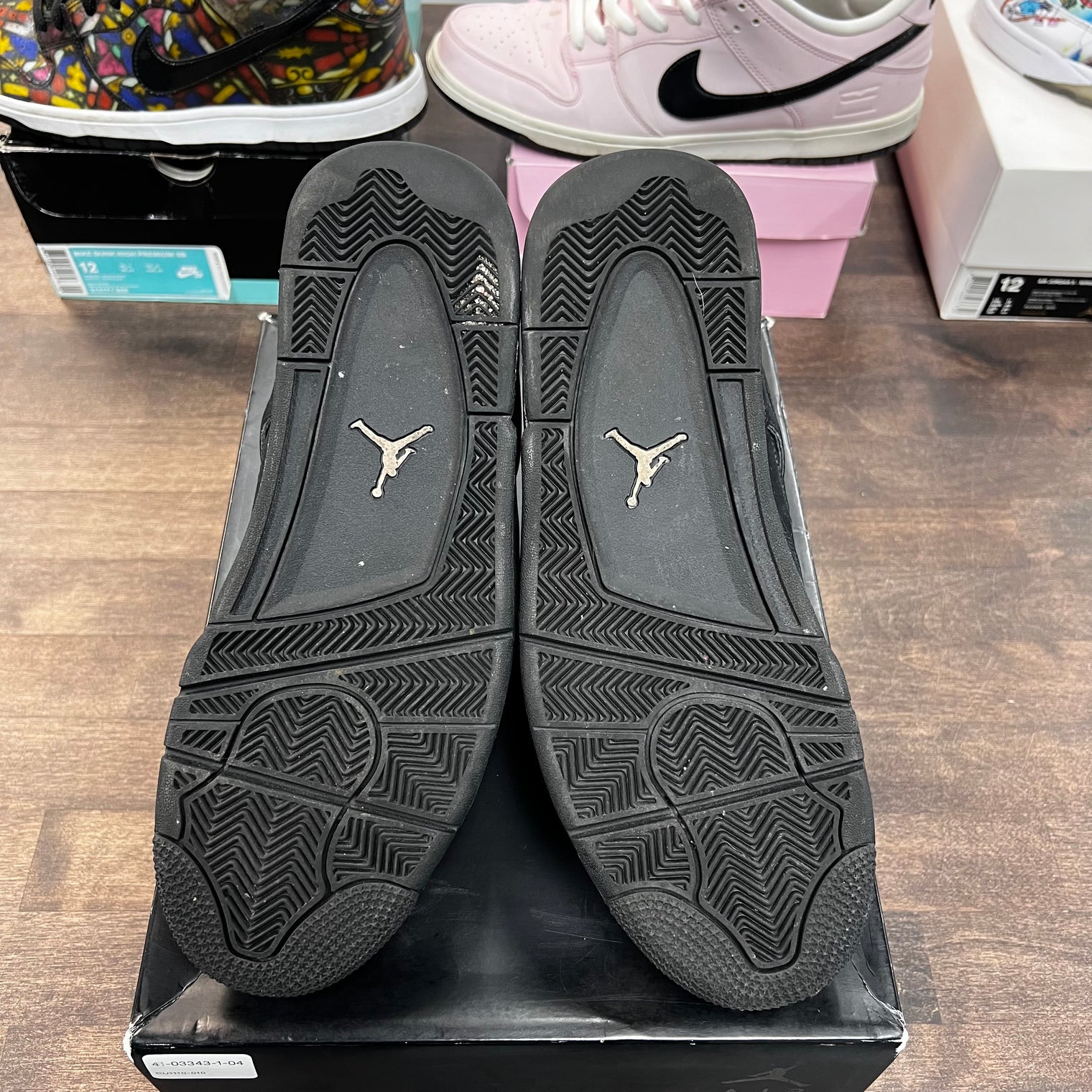 Black Cat Jordan 4 2020 (USED)
