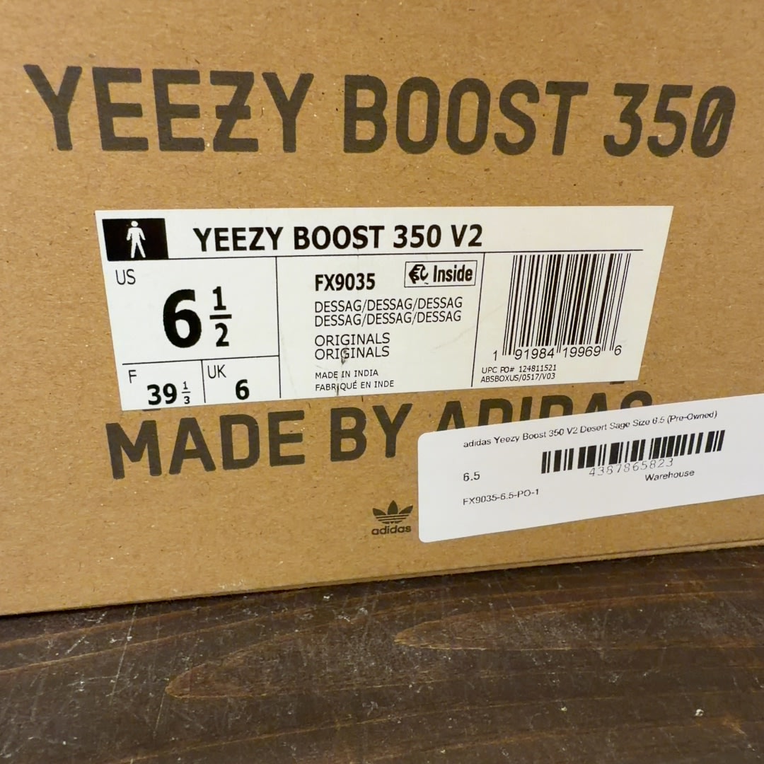 adidas Yeezy Boost 350 V2 Desert Sage - Image 7