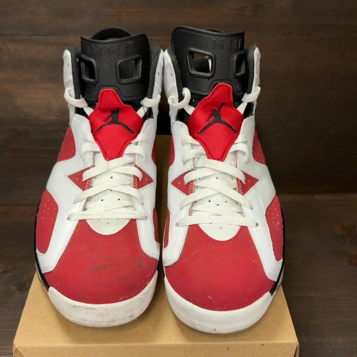 Jordan 6 Retro Carmine (2014) Size 14 (Pre-Owned) - Image 3