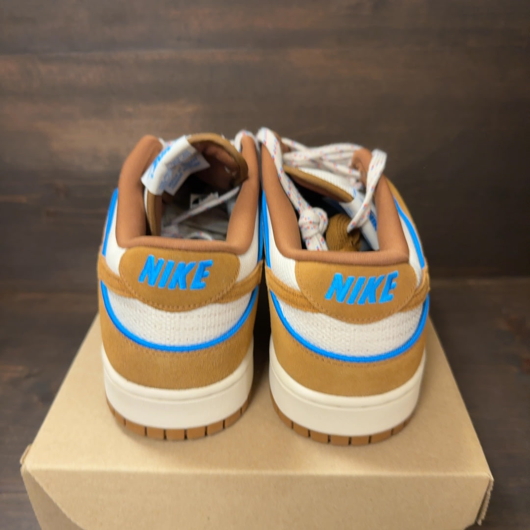 Nike Dunk Low Retro Premium Light British Tan Size 12.5 (Pre-Owned) - Image 4