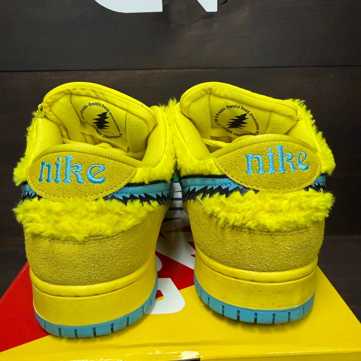 Nike SB Dunk Low Grateful Dead Bears Opti Yellow - Image 5