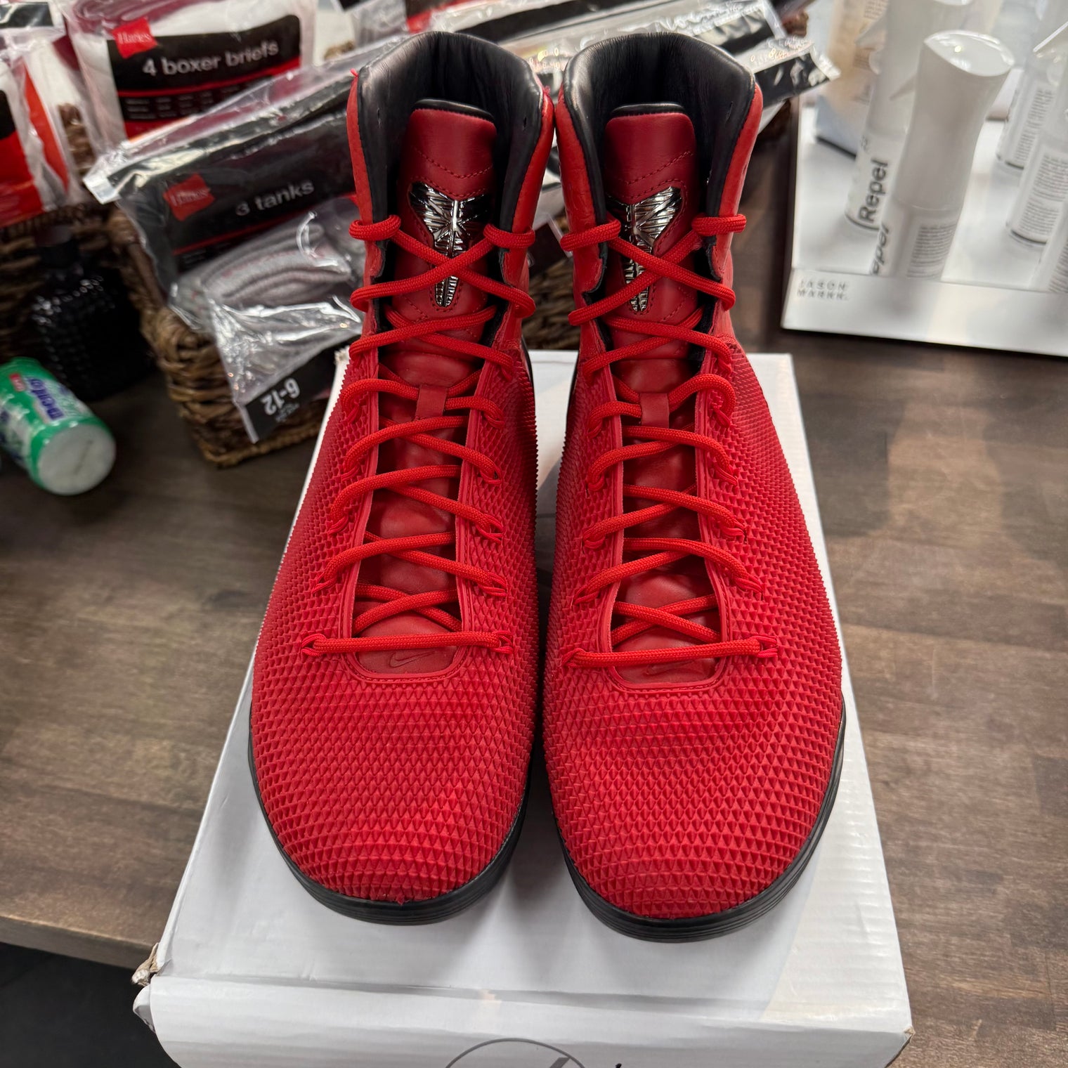 Kobe Elite Triple Red Mamba High (USED,No Box)