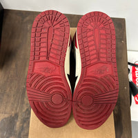 Bred Toe Jordan 1 High (USED, No Insoles, No Box)