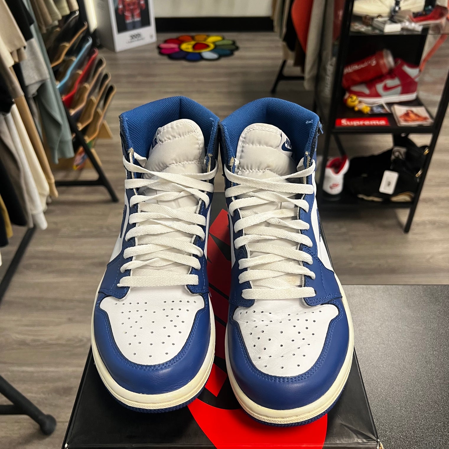 Storm Blue Jordan 1 High (USED)