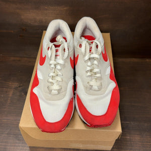 Nike Air Max 1 Anniversary Red (2017/2018 Restock Pair) Size 9.5 (Pre-Owned) - Image 3