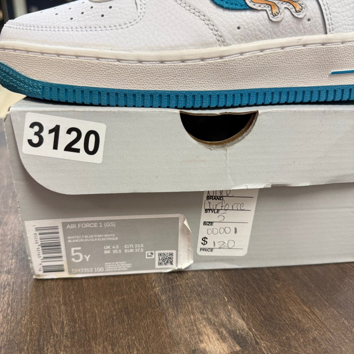 Nike Air Force 1 Low Hare Space Jam (GS) - Image 6