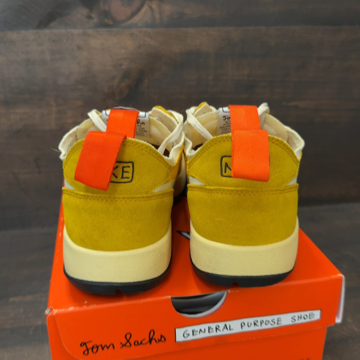 NikeCraft General Purpose Shoe Tom Sachs Archive Dark Sulfur - Image 4