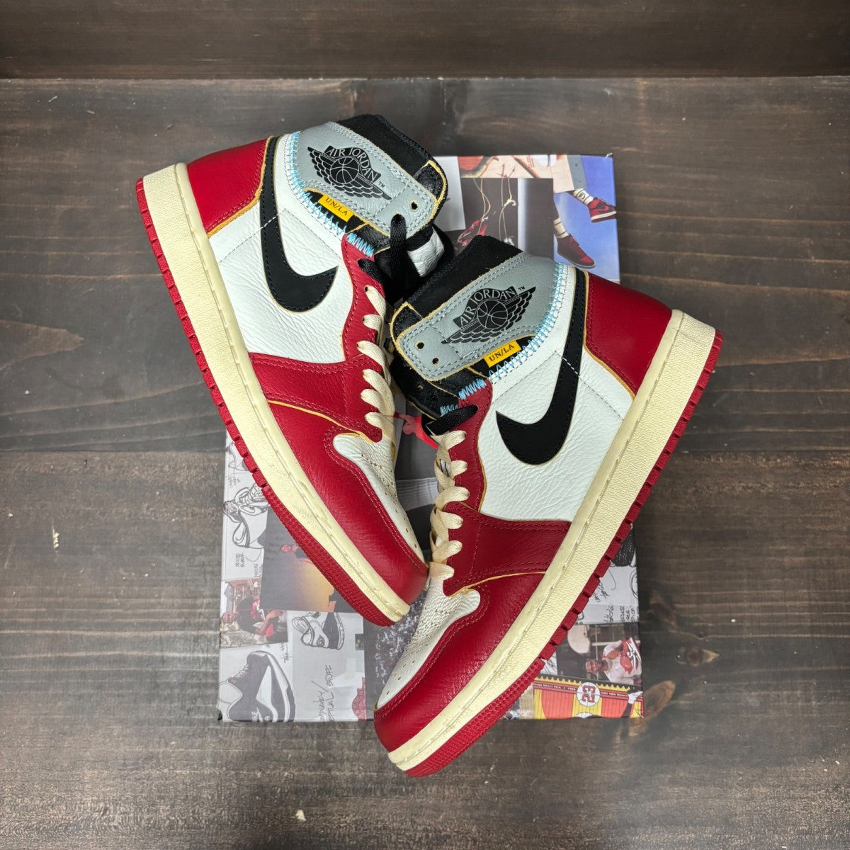 Jordan 1 Retro High OG SP Union LA Chicago Shadow - Image 2