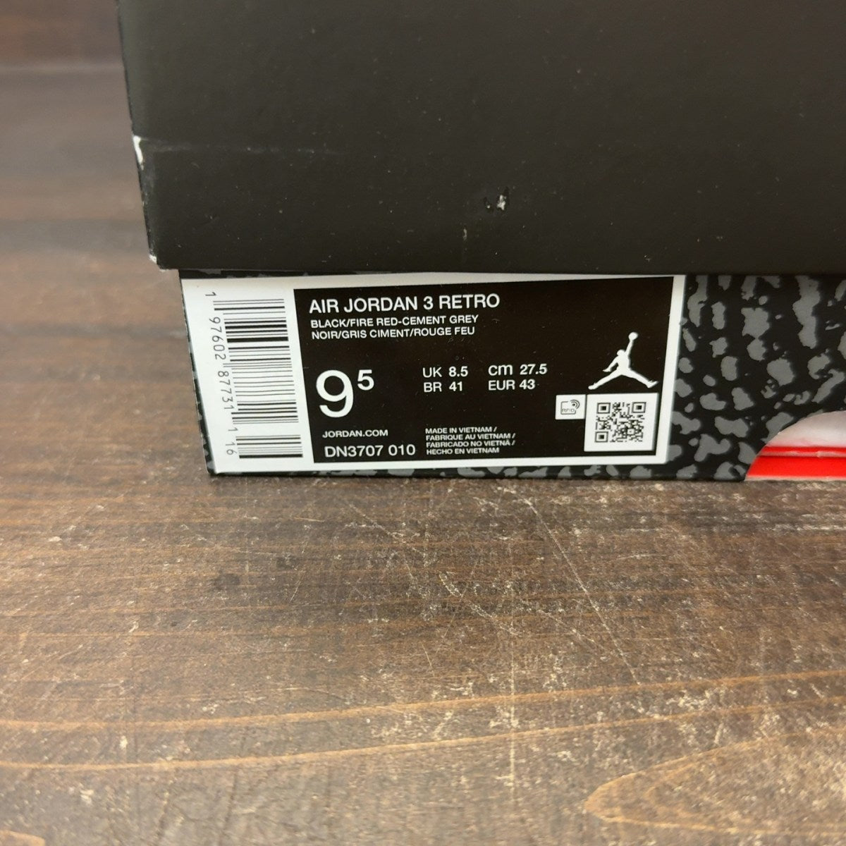 Jordan 3 Retro OG Black Cement (2024) - Image 7