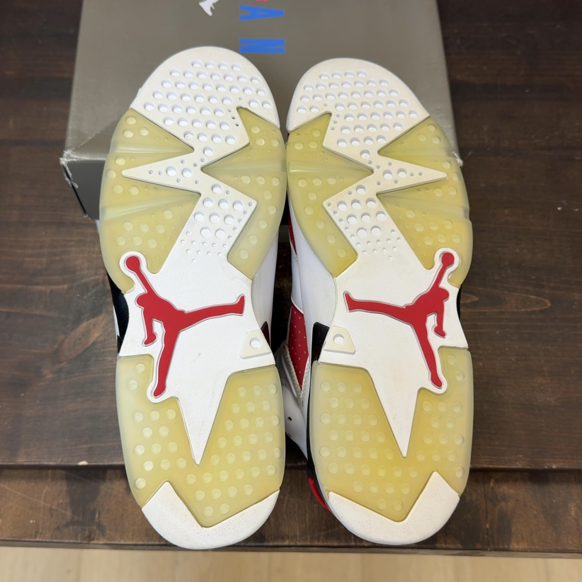 Jordan 6 Retro Carmine (2021) Size 10 (Pre-Owned) - Image 8