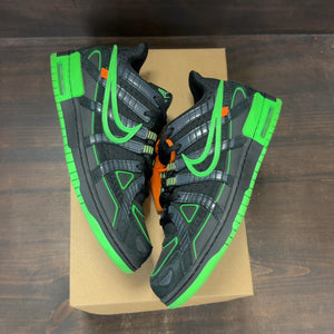 Nike Air Rubber Dunk Off-White Green Strike Size 9.5 (Pre-Owned) - Image 2