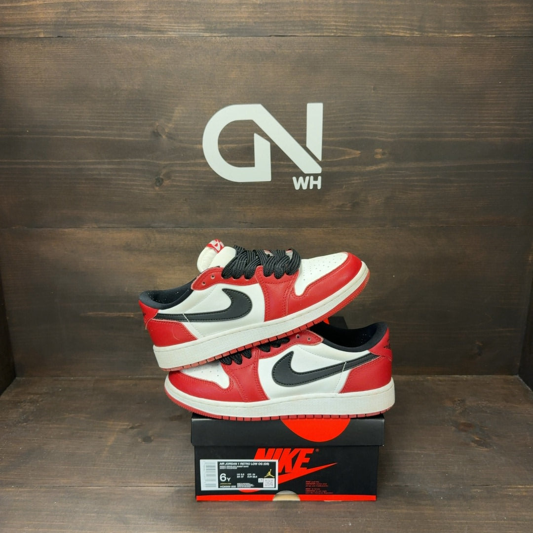 Jordan 1 Retro Low OG Chicago (2025) (GS) Size 6Y (Pre-Owned)