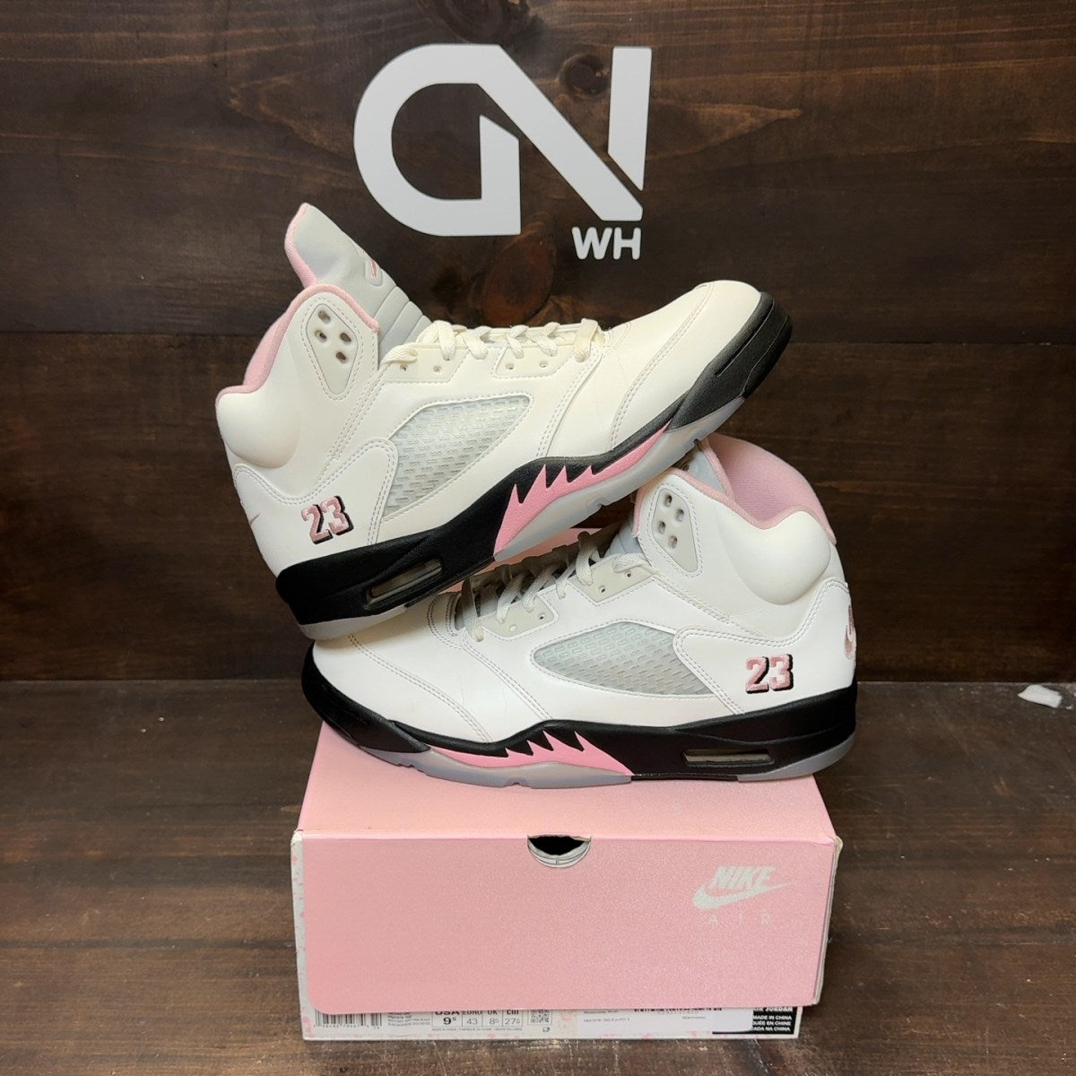 Jordan 5 Retro Medium Soft Pink - Image 1