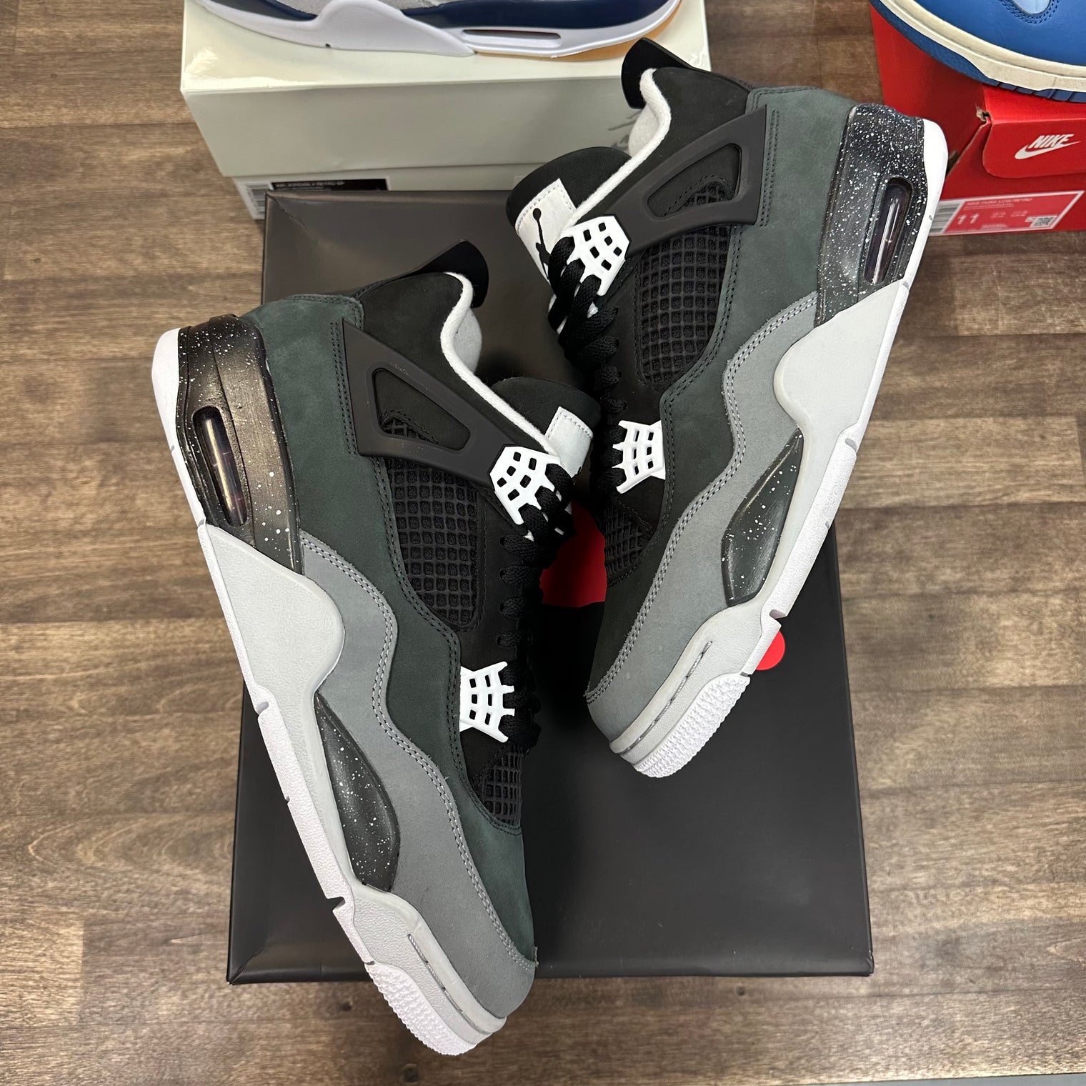 Fear Jordan 4 Retro (USED, Replacement Box)