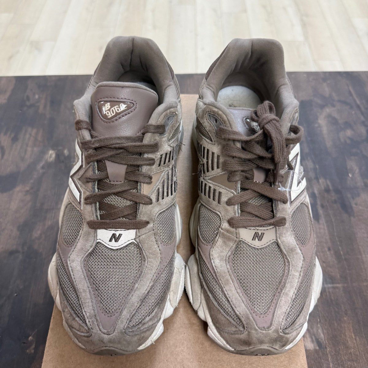 New Balance 9060 Mushroom Brown Size 11.5 (Pre-Owned) - Image 2