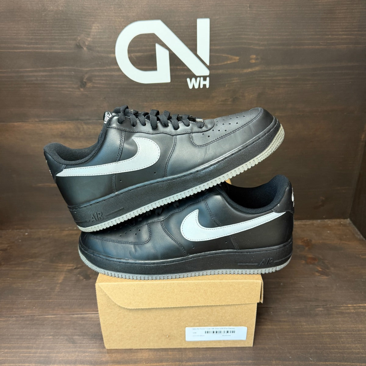 Nike Air Force 1 Low '3M' Size 12W (Pre-Owned) - Image 1