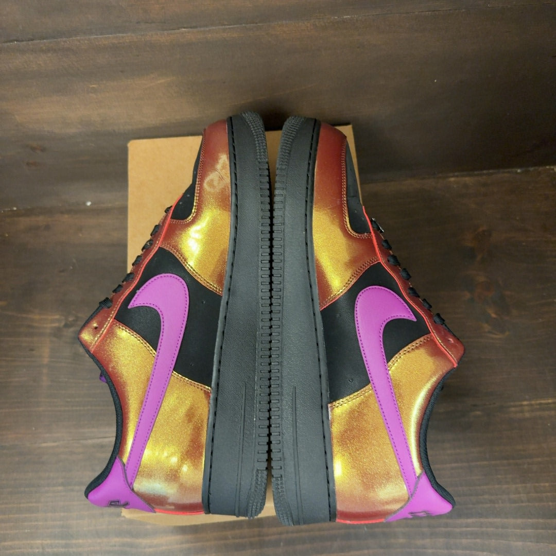 Nike Air Force 1 Low '07 LV8 Glam Rock Black Bold Berry Size 13 (Pre-Owned) - Image 6