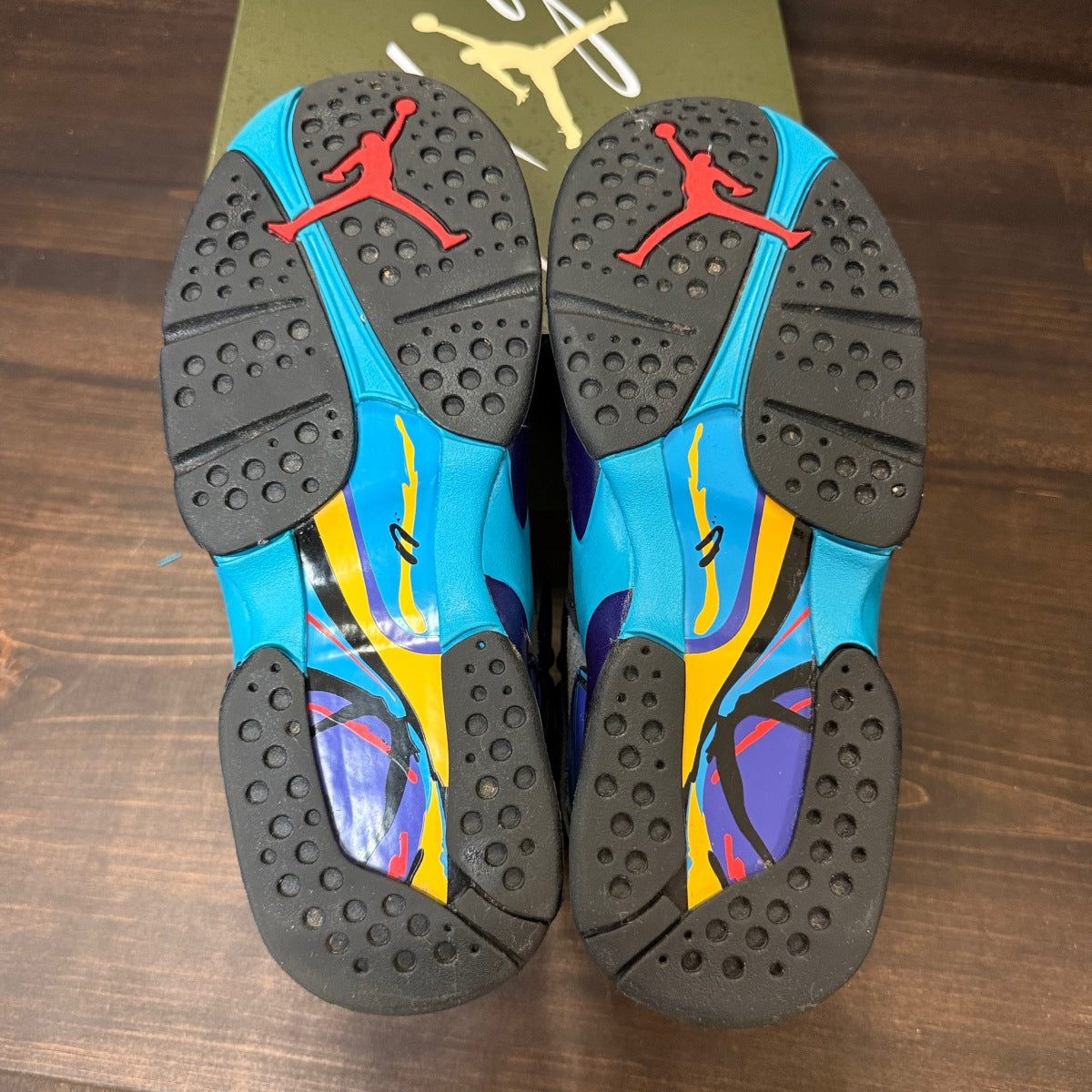 Jordan 8 Retro Aqua (2025) (GS) Size 6.5Y (Pre-Owned) - Image 5