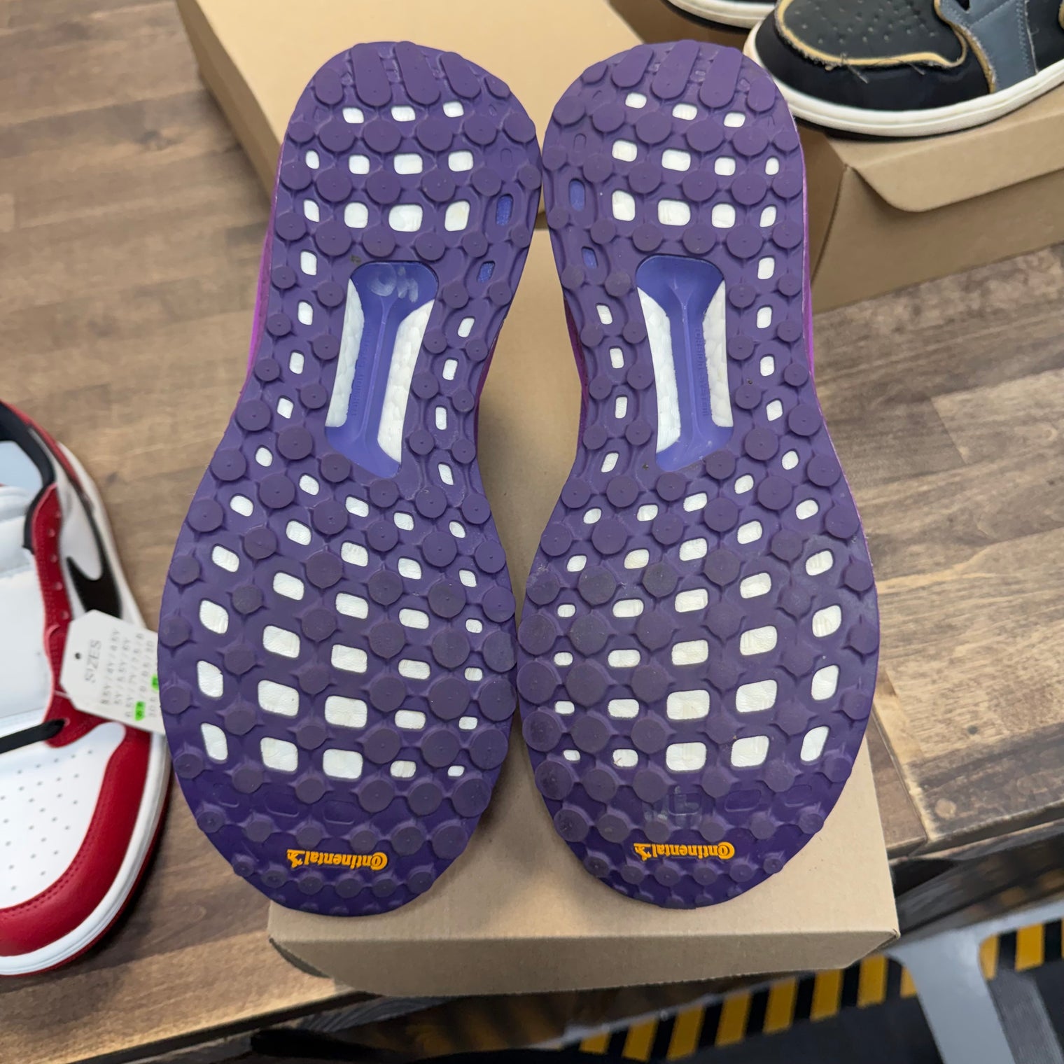Pharrell Now is Her Time Pack Purple adidas Solar Hu PRD (USED, No Box)