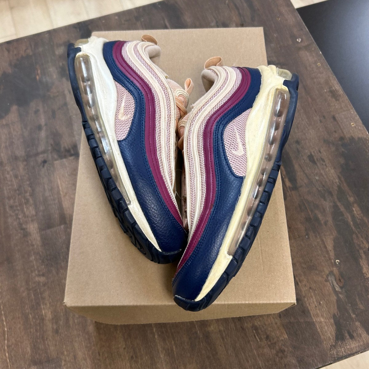 Nike Air Max 97 Plum Chalk (Women's) Size 8W (Pre-Owned) - Image 1