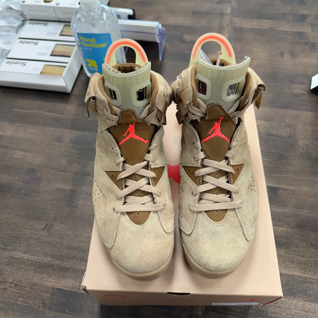 Travis Scott x Jordan 6 British Khaki (USED)
