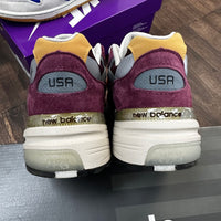 Burgundy Gold New Balance 992 (USED)
