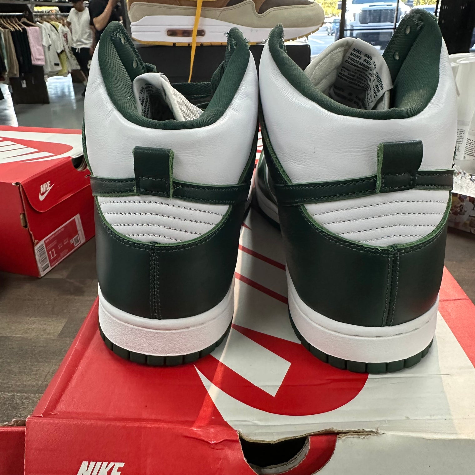 Spartan Green Dunk High SP (USED)