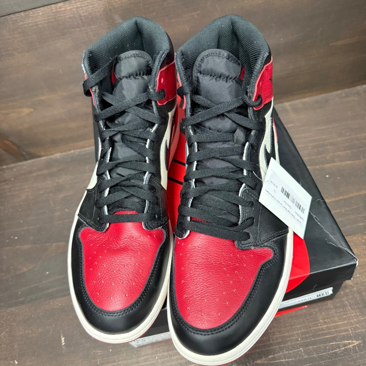 Jordan 1 Retro High Bred Toe - Image 2