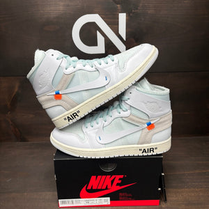 Jordan 1 Retro High Off-White Alaska - Image 1