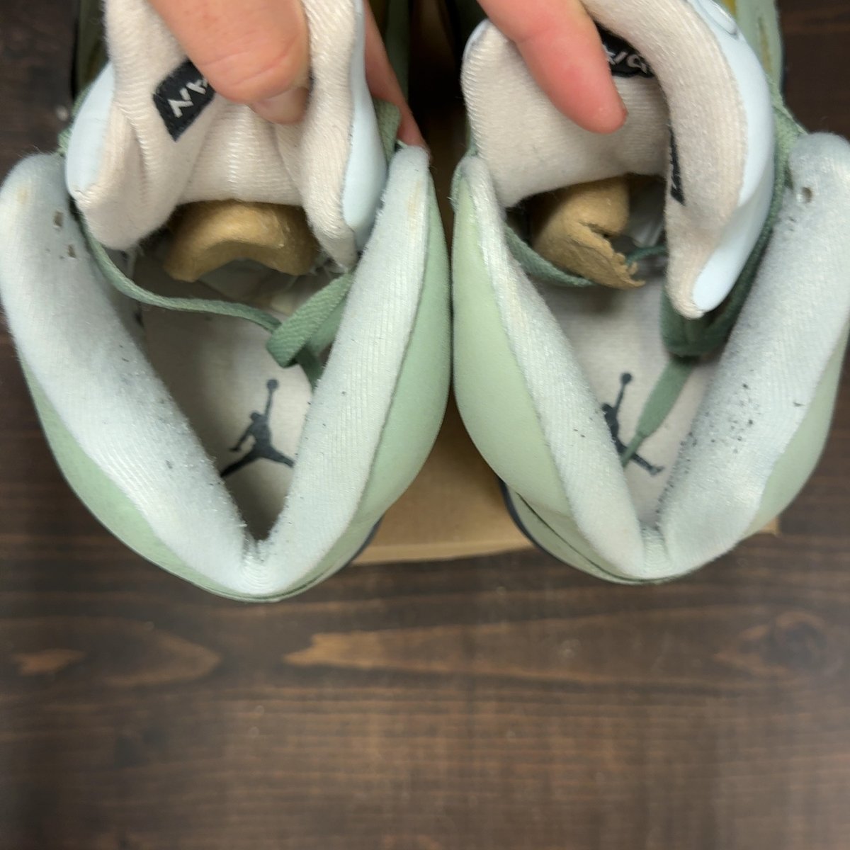 Jordan 5 Retro Jade Horizon Size 9.5 (Pre-Owned) - aux
