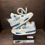 Jordan 4 Retro Military Blue (2024) Size 13 (Pre-Owned) - Image 1