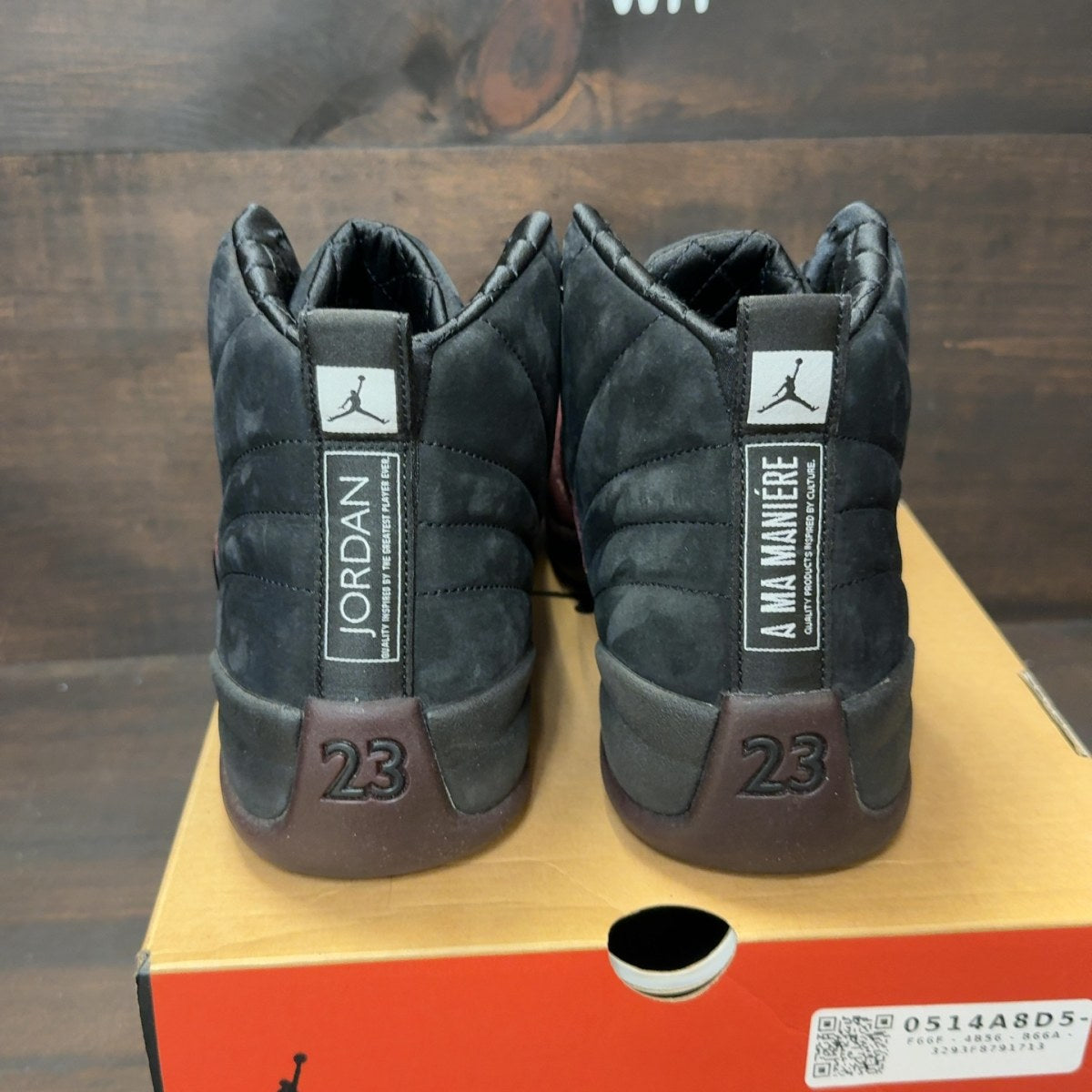 Jordan 12 Retro SP A Ma Maniére Black (Women's) - Image 5