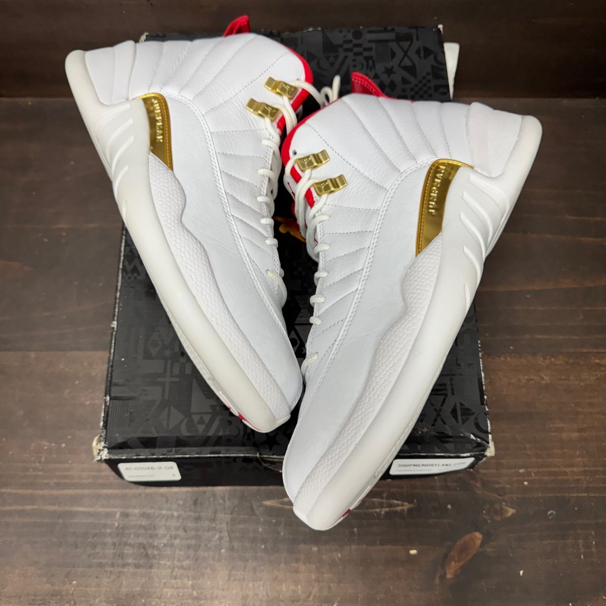 Jordan 12 Retro FIBA (2019) Size 9.5 (Pre-Owned) - back