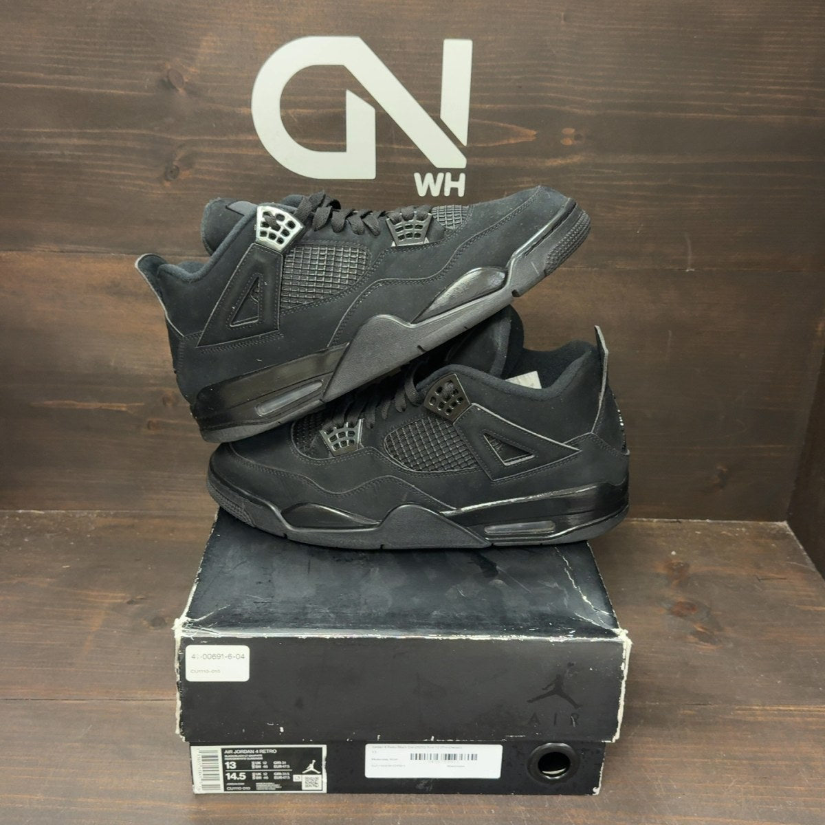 Jordan 4 Retro Black Cat (2020) - Image 1