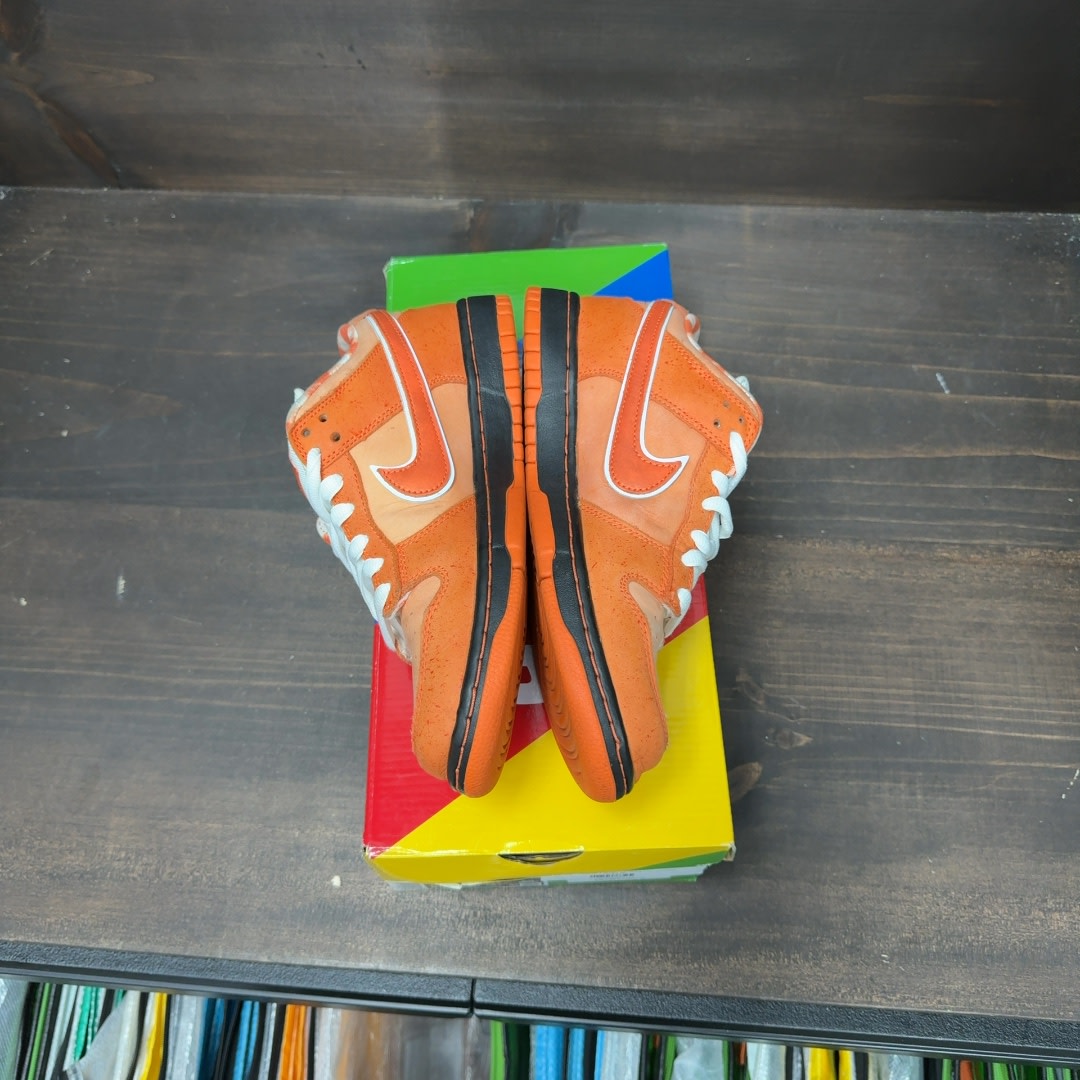 Nike SB Dunk Low Concepts Orange Lobster Size 7 (Pre-Owned) - Image 4