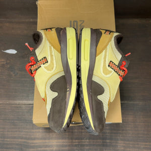 Nike Air Max 1 Travis Scott Cactus Jack Baroque Brown Size 4 (Pre-Owned) - aux