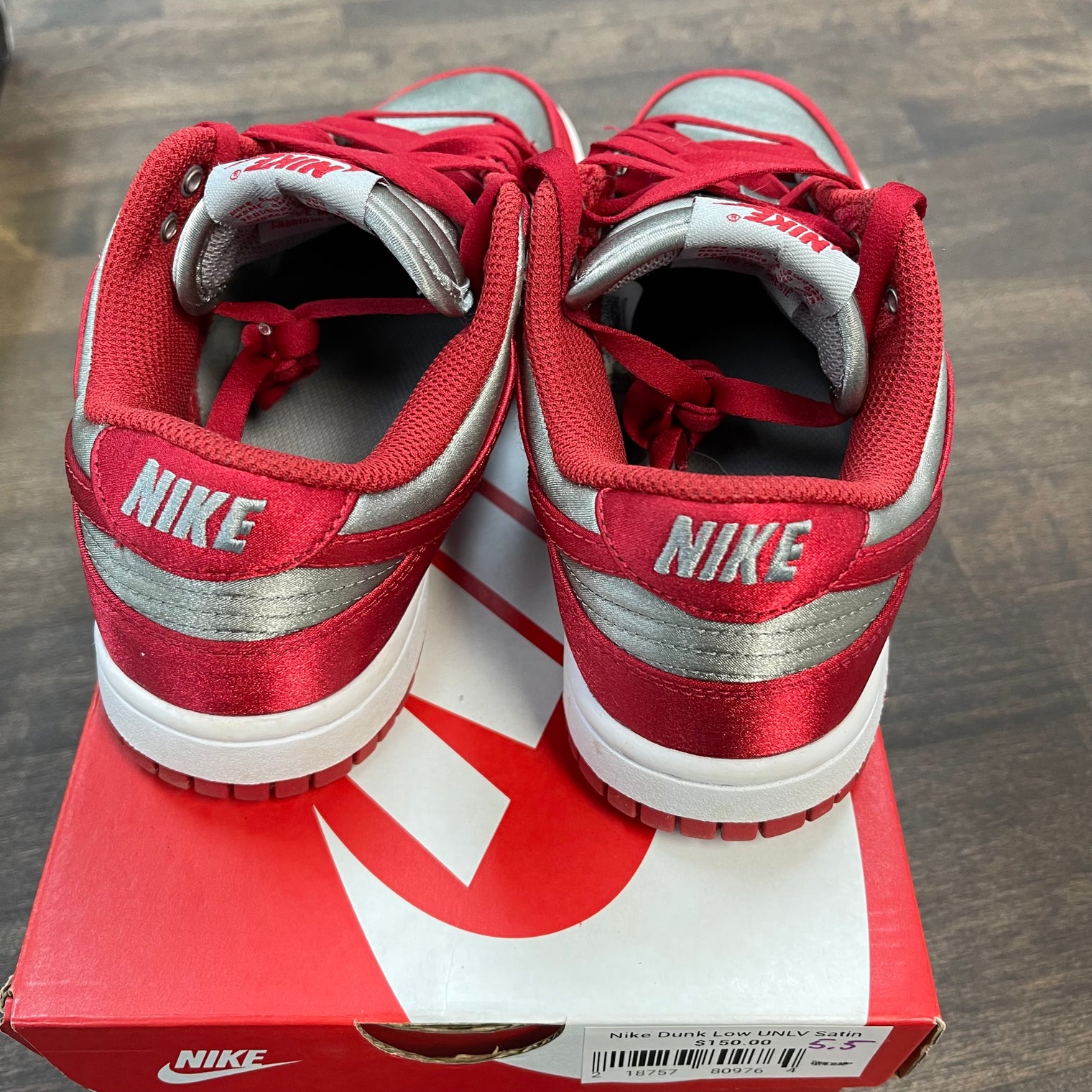 Satin UNLV Nike Dunk Low (USED)