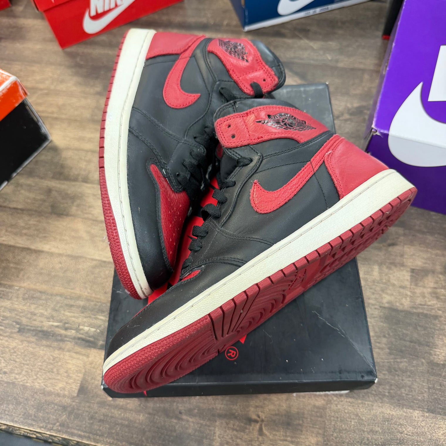 Bred Banned Jordan 1 High Retro (2016) (USED)