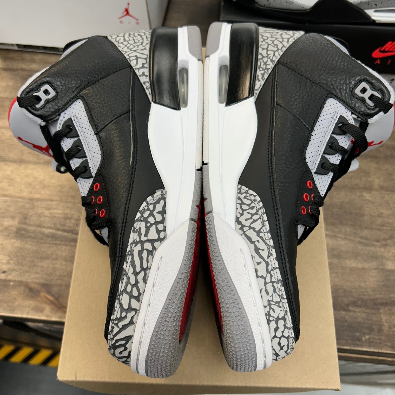 Black Cement Jordan 3 Retro (2018) (USED, No Box)