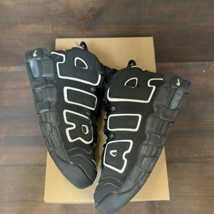 Nike Air More Uptempo Black White (GS) Size 7Y (Pre-Owned) - Image 2